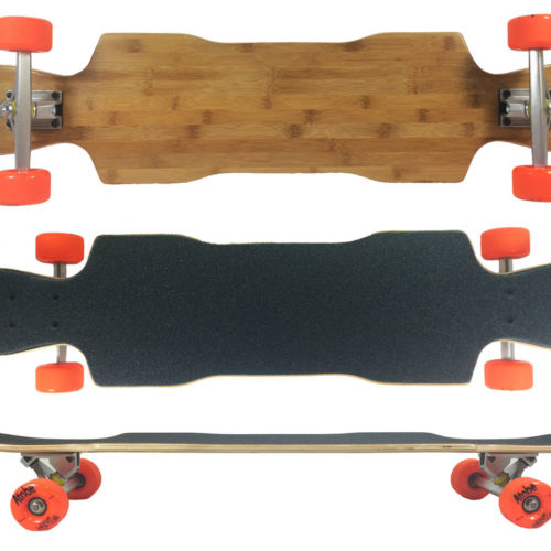 Fun Box Skateboards Bamboo Raven Complete Longboard